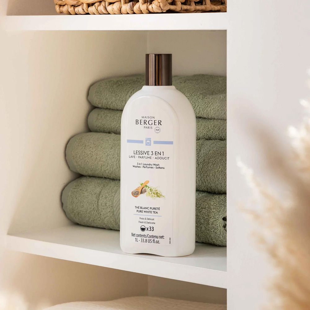 Засіб для прання Maison Berger Paris з ароматом PURE WHITE TEA, 1 л