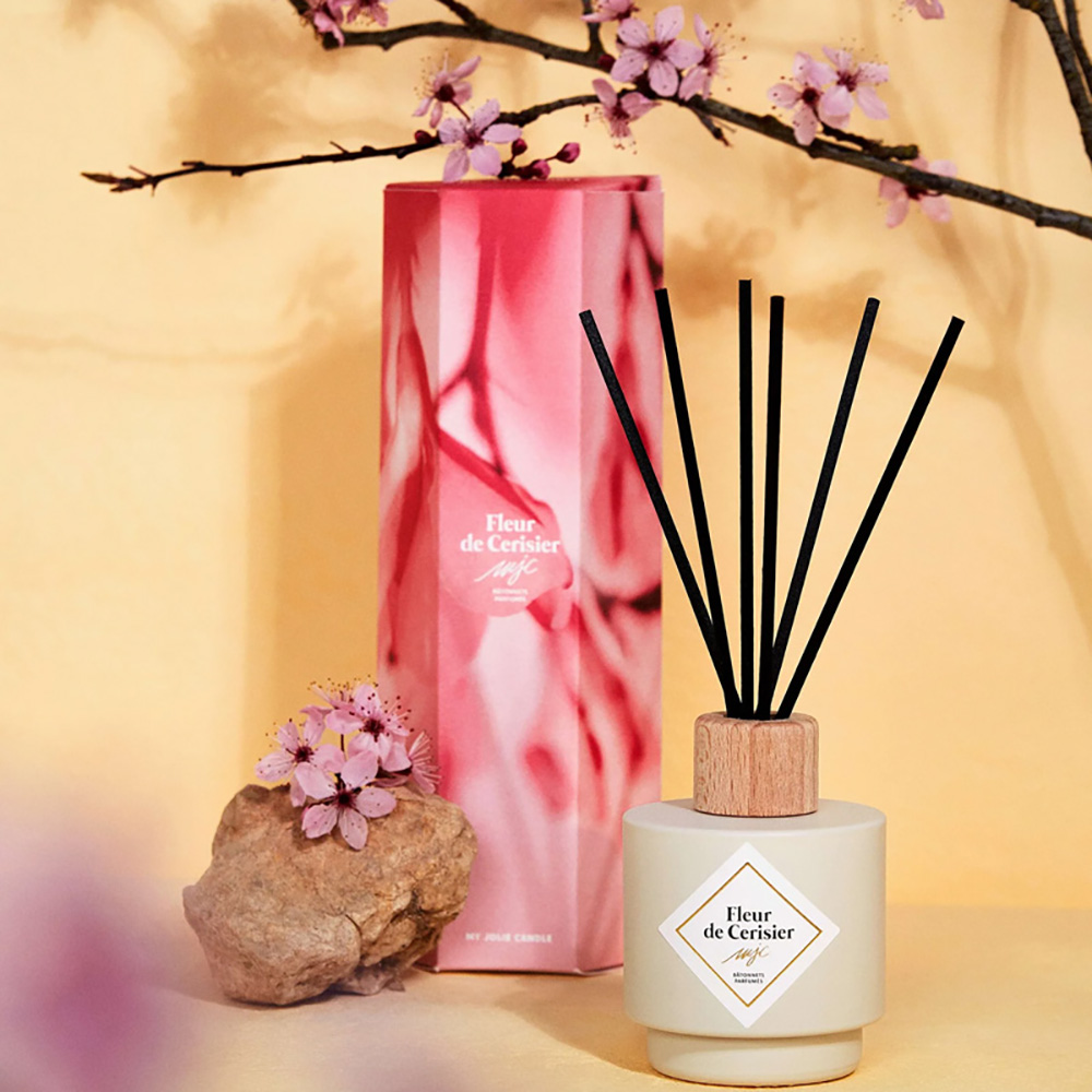 Дифузор My Jolie Candle + Наповнювач з ароматом SAKURA FLOWER, 100 мл