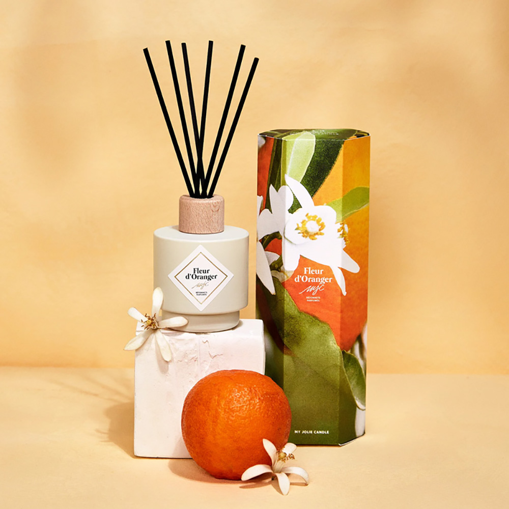 Дифузор My Jolie Candle + Наповнювач з ароматом ORANGE BLOSSOM, 100 мл