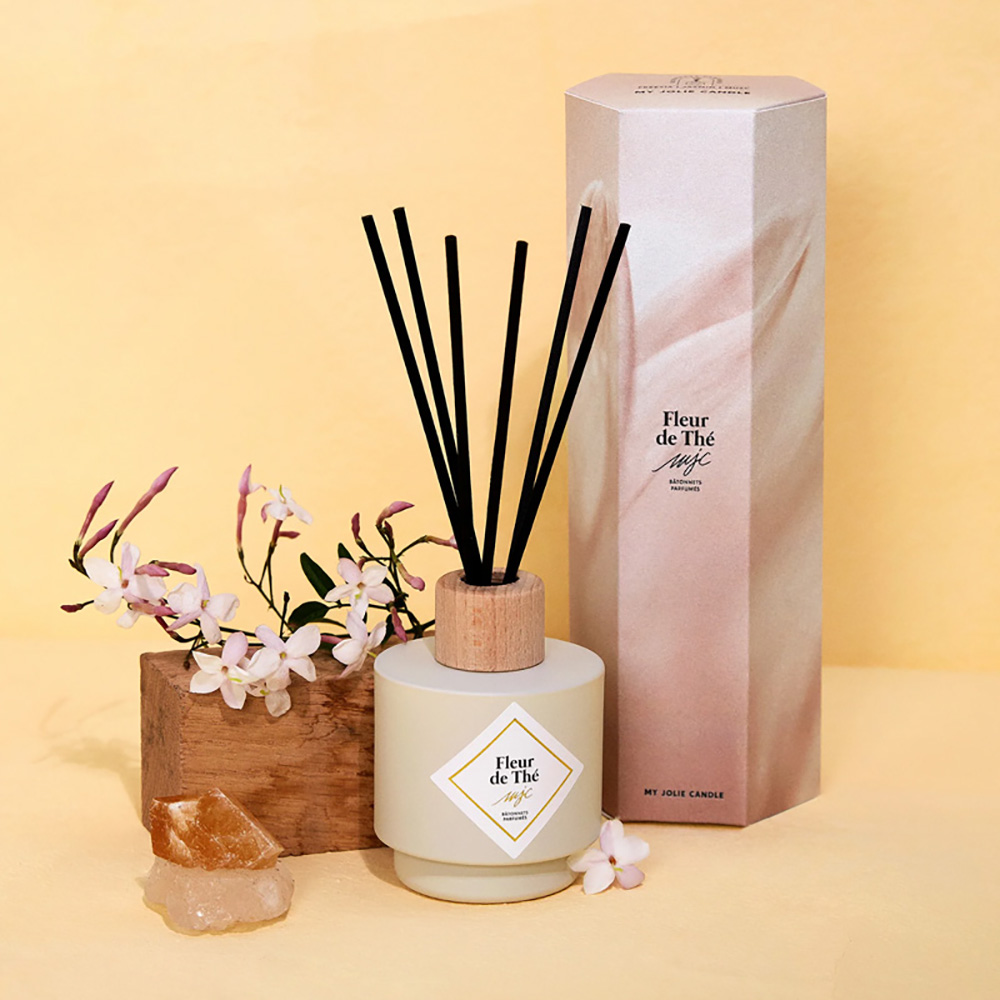 Дифузор My Jolie Candle + Наповнювач з ароматом TEA FLOWER, 100 мл