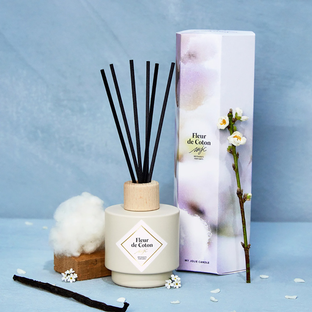 Дифузор My Jolie Candle + Наповнювач з ароматом COTTON FLOWER, 100 мл