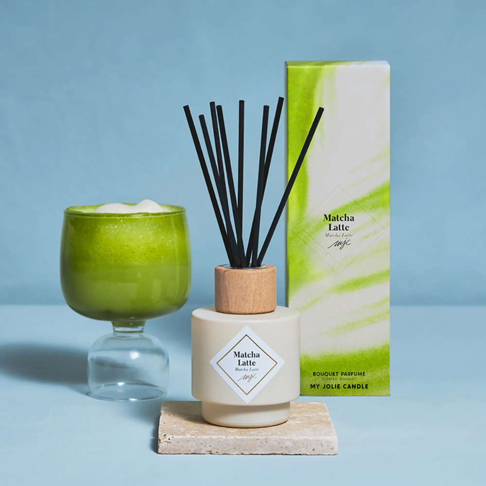 Дифузор My Jolie Candle + Наповнювач з ароматом MATCHA LATTE, 100 мл
