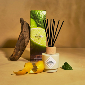 Дифузор My Jolie Candle + Наповнювач з ароматом SANDALWOOD BERGAMOT, 100 мл