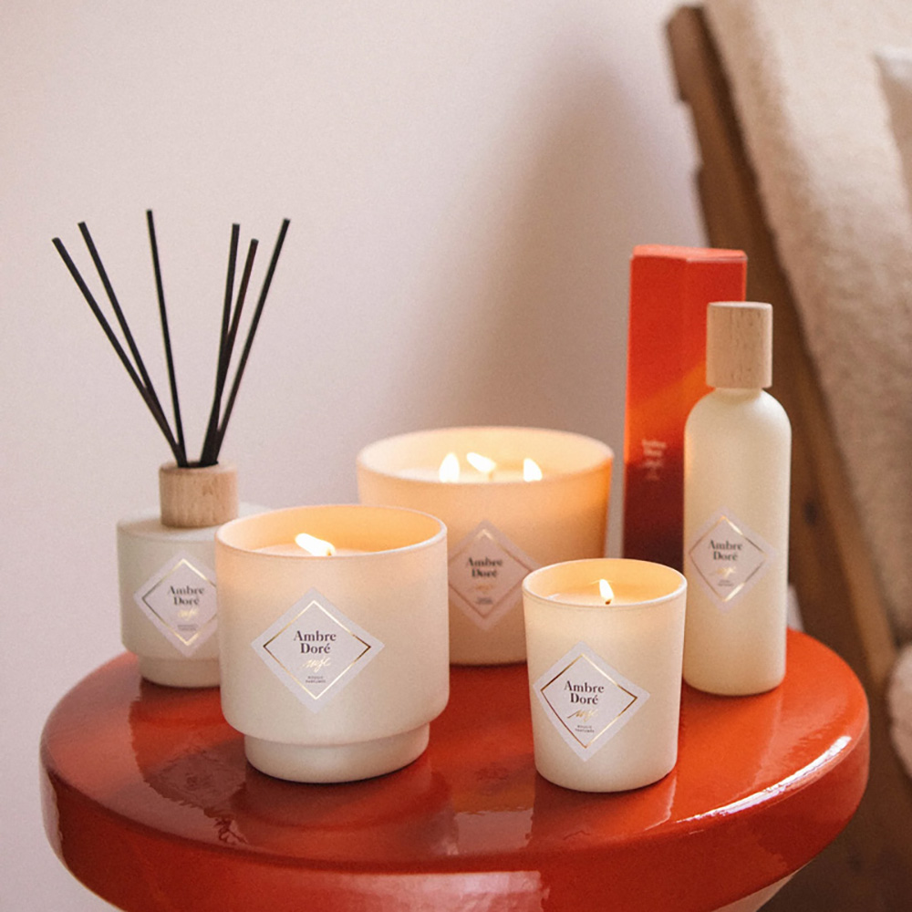 Дифузор My Jolie Candle + Наповнювач з ароматом GOLDEN AMBER, 100 мл