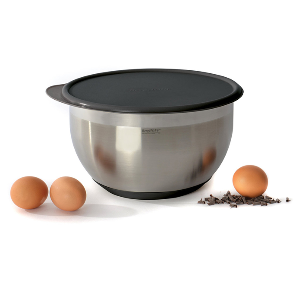Миска c силиконовой крышкой BergHOFF, д 20 см, 3 л