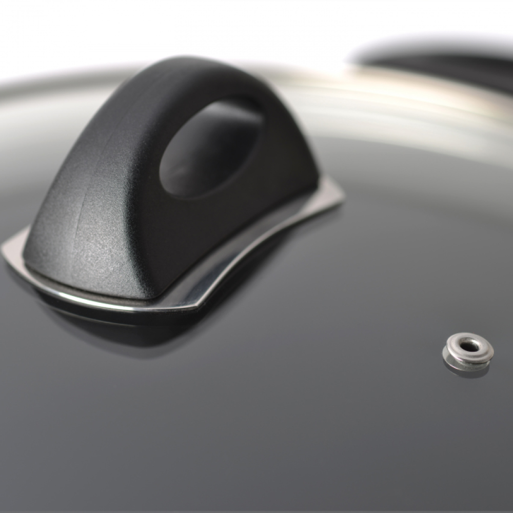 Ківш BergHOFF ECLIPSE з кришкою, оранжевий, діам. 16 см, 1,5 л