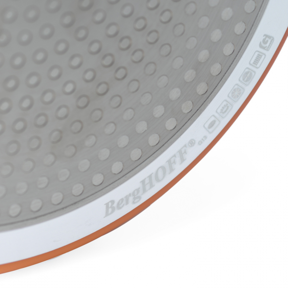 Ківш BergHOFF ECLIPSE з кришкою, оранжевий, діам. 16 см, 1,5 л