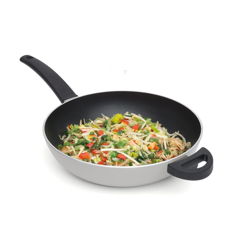 Вок BergHOFF ECLIPSE, серый, диам. 28 см, 3,2 л