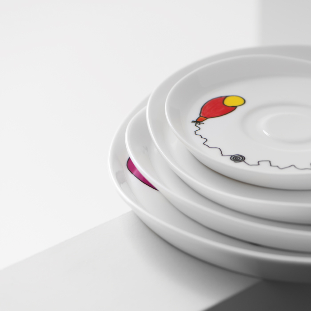 Тарелка BergHOFF ECLIPSE, диам. 22,5 см, 2 шт.