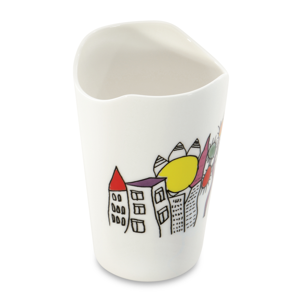 Набор из вазы и подсвечника BergHOFF