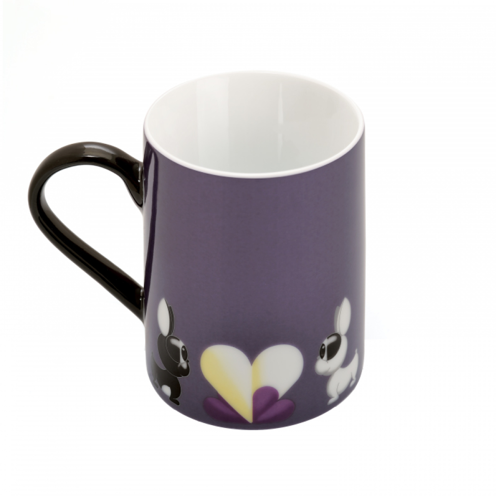 Кавовий кухоль фіолетовий BergHOFF Lover by Lover, 300 мл, 2 шт.