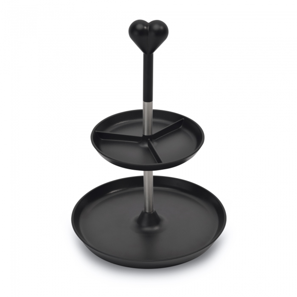 Двухярусная стойка-ваза BergHOFF для печенья, фруктов