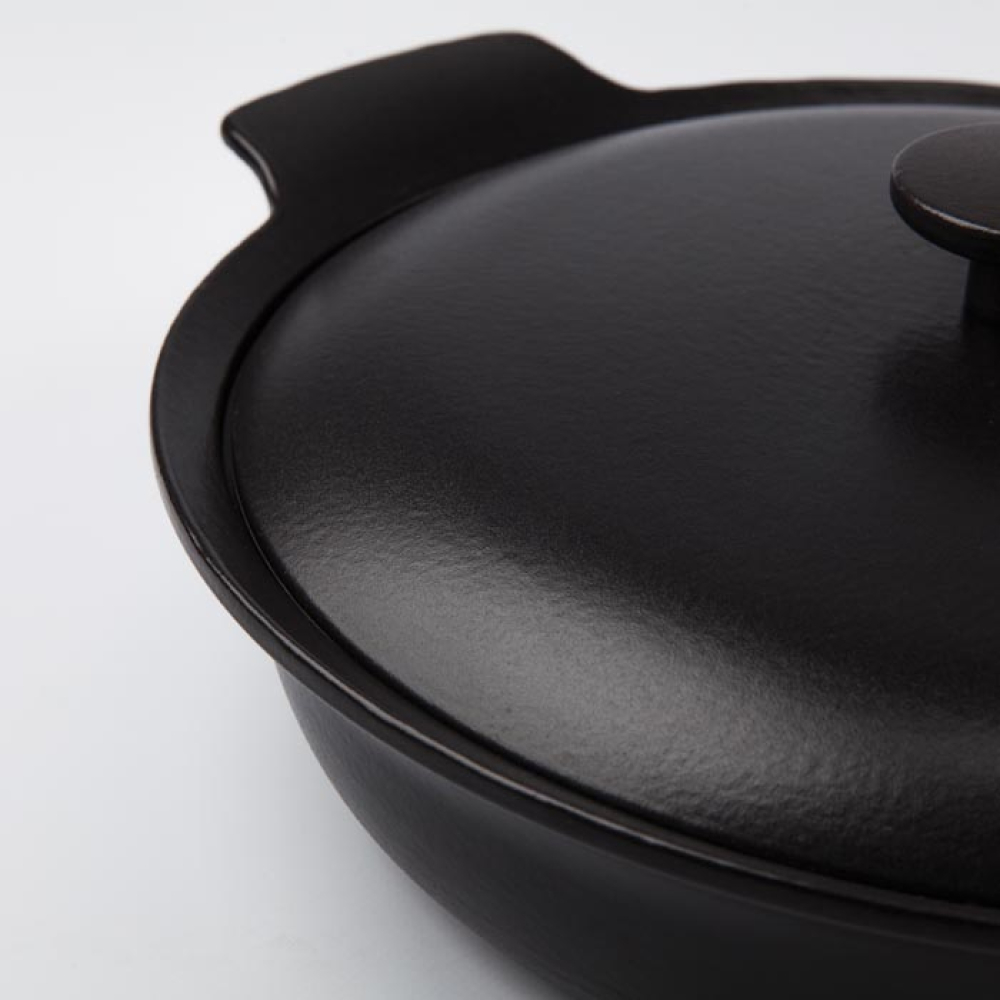 Сотейник чугунный BergHOFF RON, с двумя ручками, 2,5 л, диам. 28 см