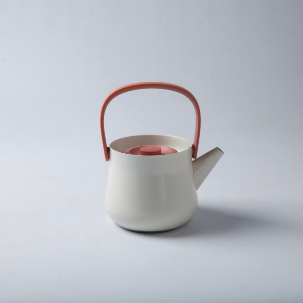 Чайник заварювальний з ситечком BergHOFF, білий, 1,0 л