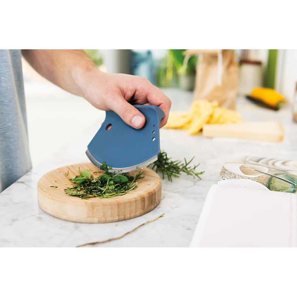 Нож-лезвие BergHOFF LEO для снятия листьев со стебля с доской, диам. 16,5 см