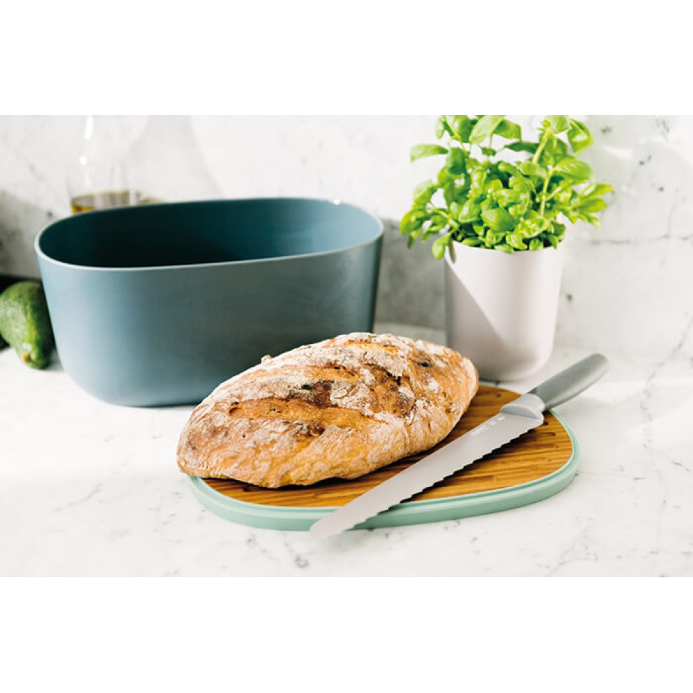 Хлебница BergHOFF LEO с разделочной доской, 31,5 х 21,5 х 15 см