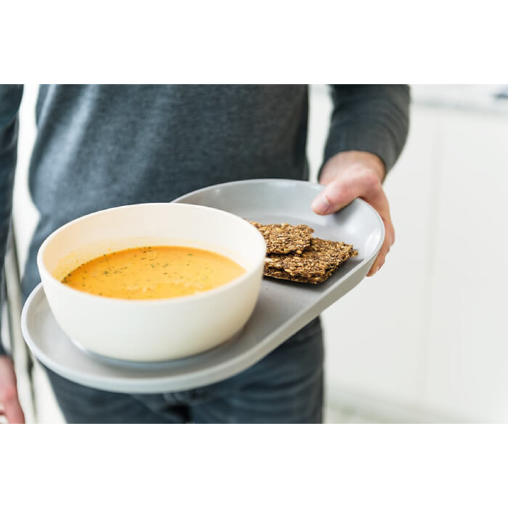 Піднос овальний BergHOFF LEO з дошкою для нарізки, 34,5 х 20,5 х 3,5 см