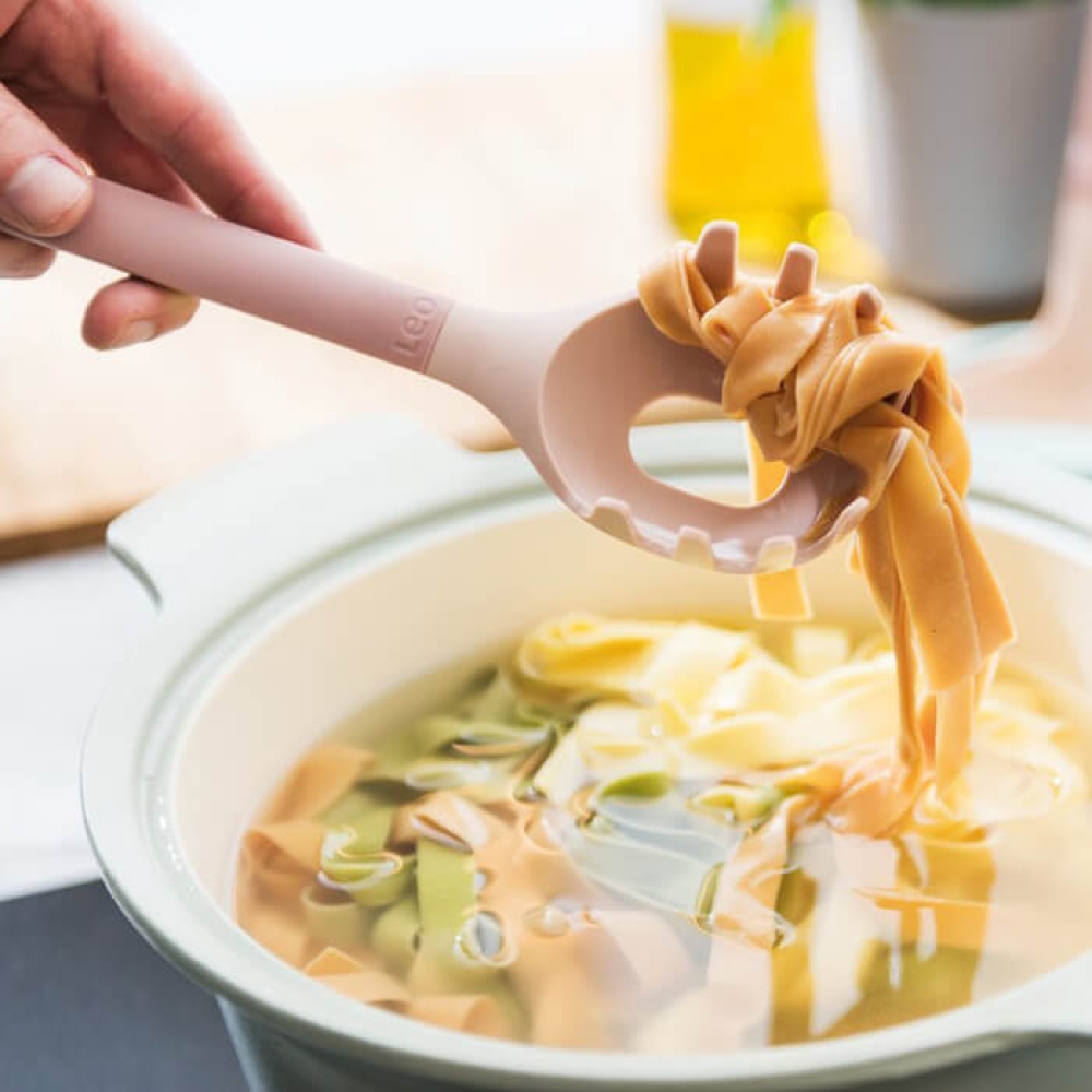 Ложка для пасты BergHOFF LEO пластиковая, розовая, 30,5 см