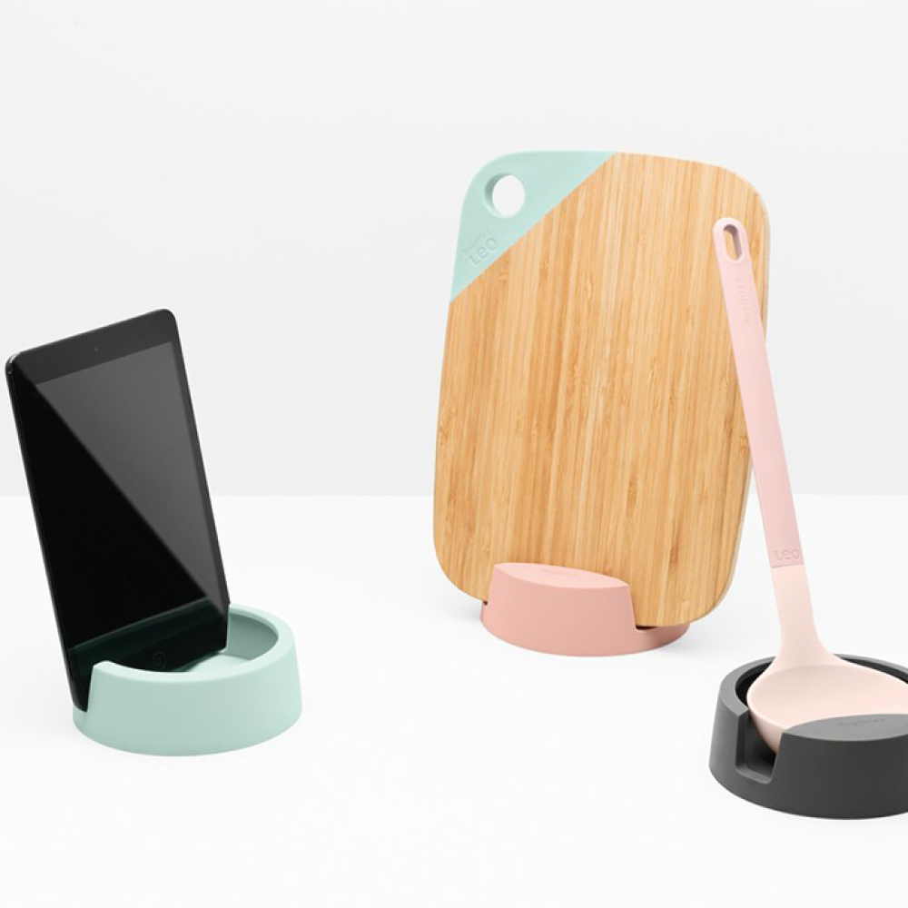 Подставка для кухонных аксессуаров BergHOFF LEO, розовая