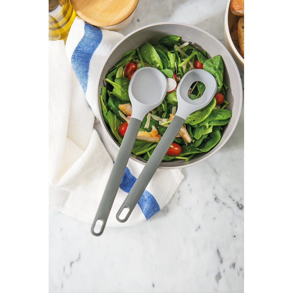 Набір приборів для салату BergHOFF LEO, сірий, пластиковий, 30 см, 2 шт.