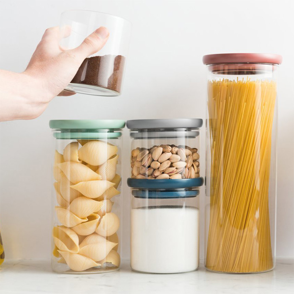 Набор стеклянных контейнеров для хранения BergHOFF LEO, 3 шт.