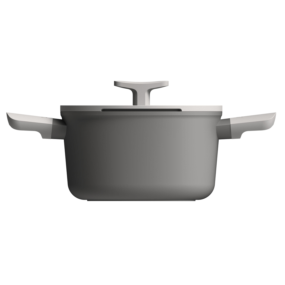 Каструля з антипригарним покриттям BergHOFF LEO SHADOW, діам. 20 см, 3,1 л