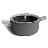 Кастрюля с антипригарным покрытием BergHOFF LEO SHADOW, диам. 24 см, 4,4 л