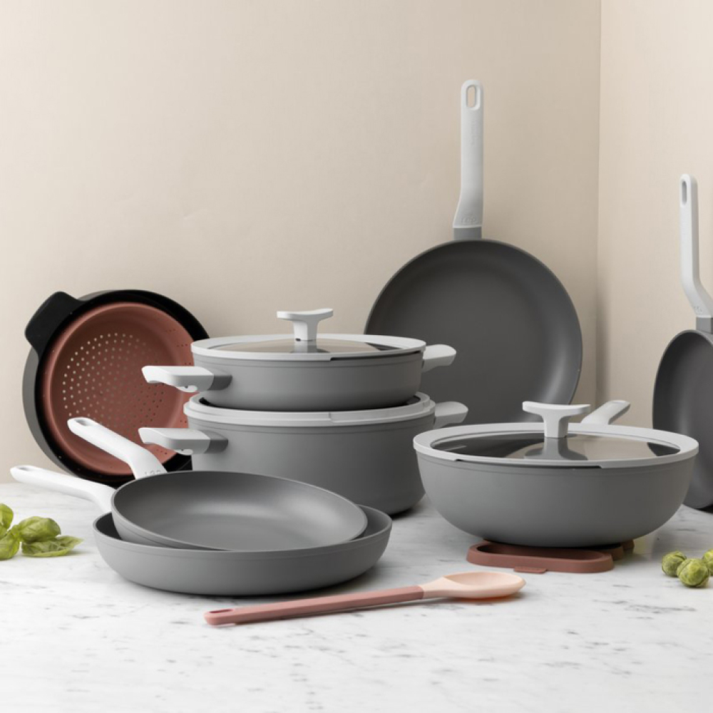 Вок с антипригарным покрытием BergHOFF LEO SHADOW, диам. 32 см, 5,9 л