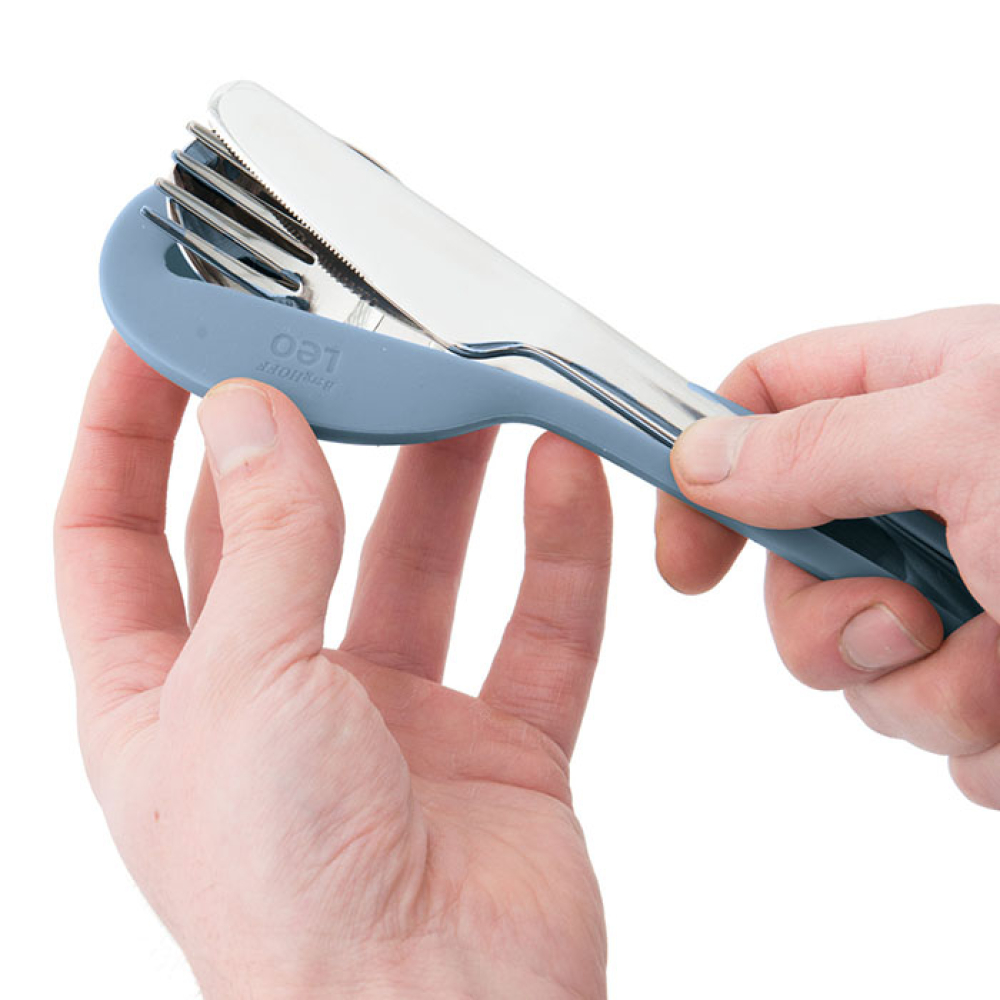 Контейнер для еды и набор столовых приборов BergHOFF LEO