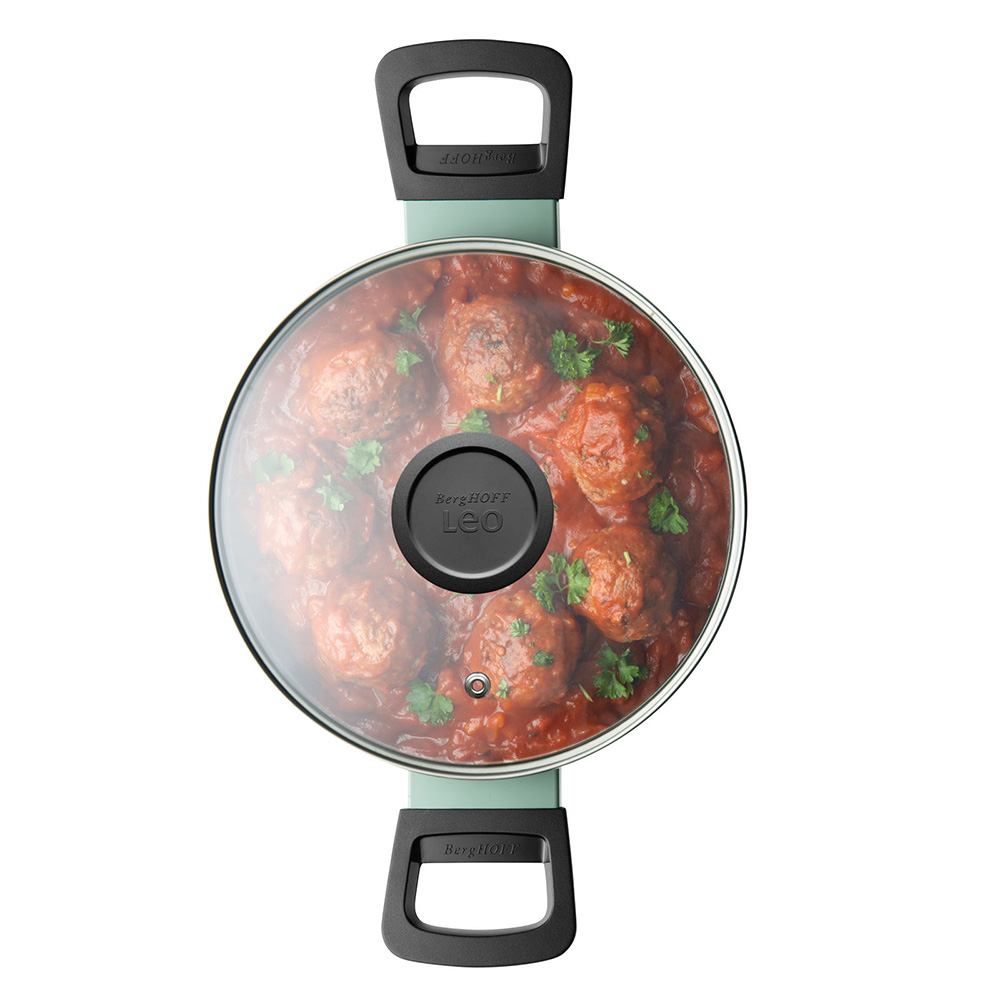 Кастрюля с антипригарным покрытием BergHOFF LEO SAGE, диам. 24 см, 5,6 л