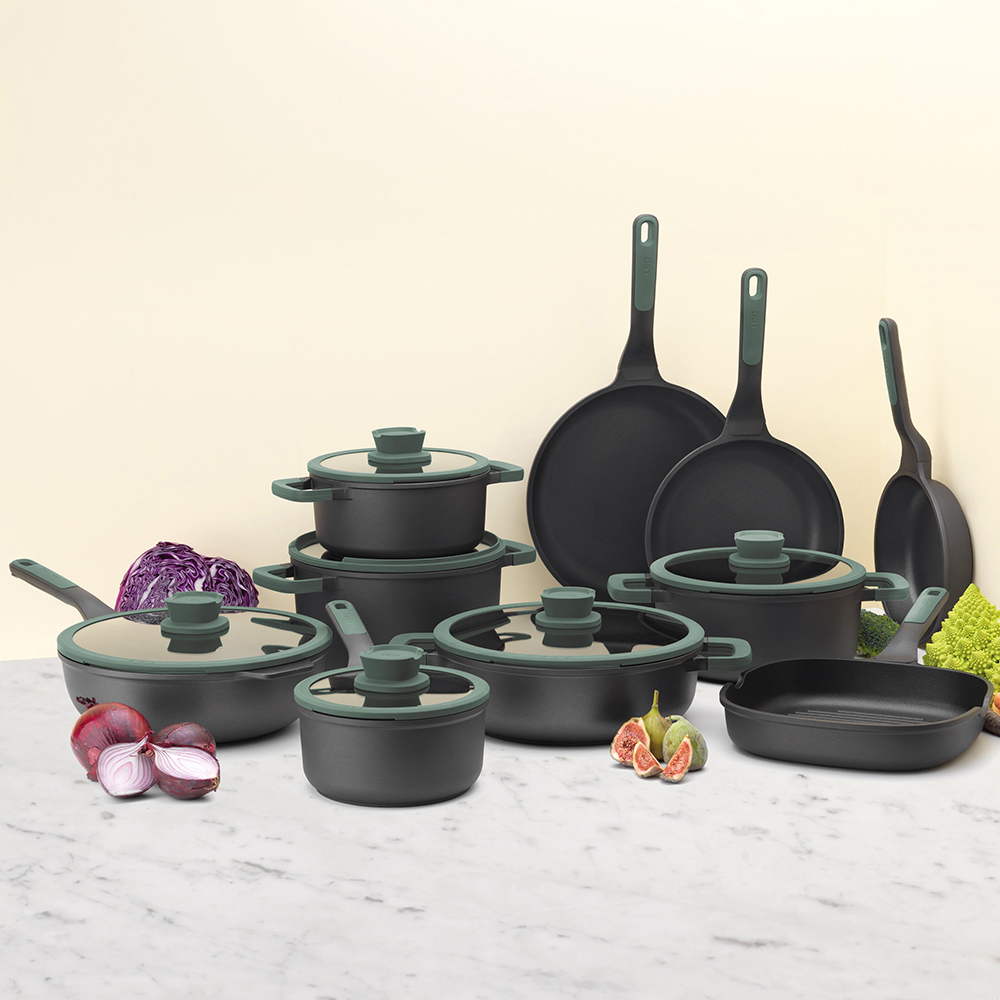 Сковорода-вок с антипригарным покрытием BergHOFF LEO FOREST, диам. 28 см, 4,4 л