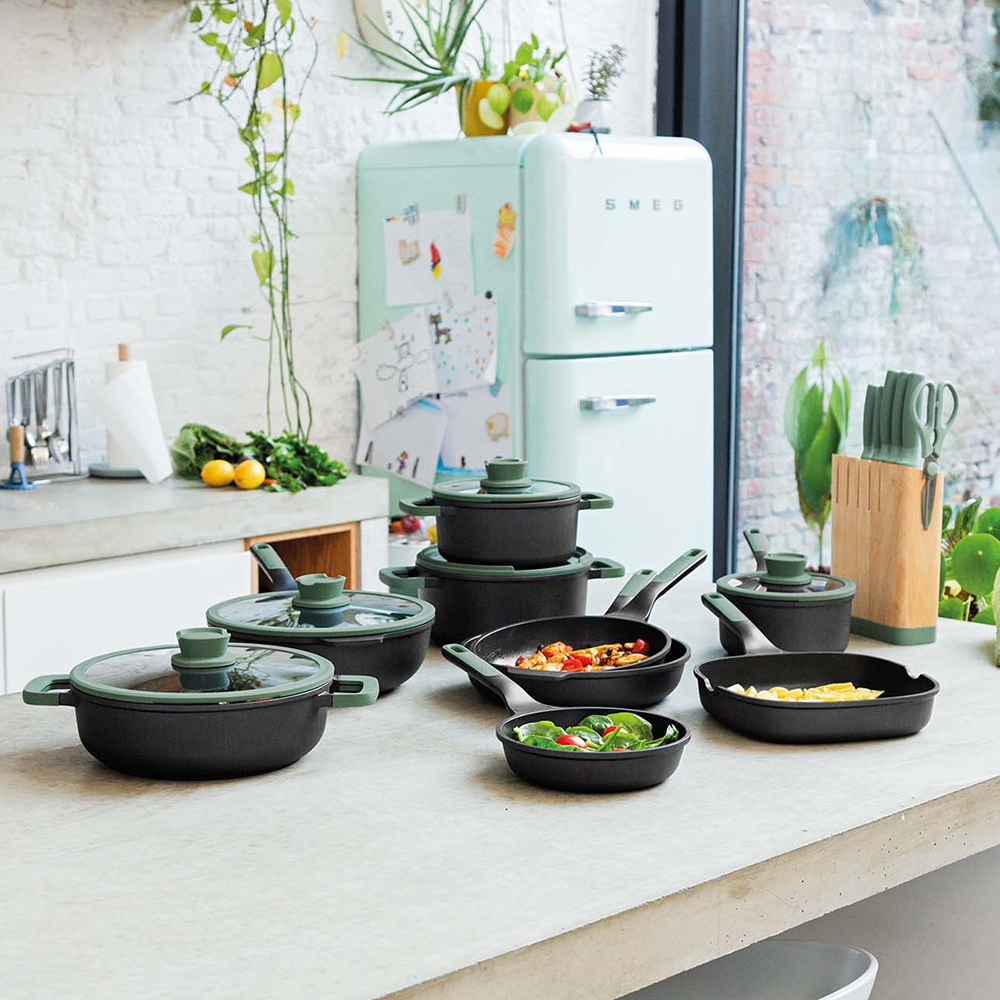 Сковорода-вок с антипригарным покрытием BergHOFF LEO FOREST, диам. 28 см, 4,4 л