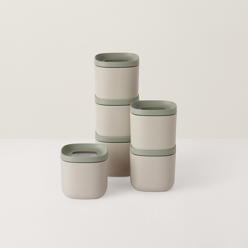 Набор контейнеров для хранения BergHOFF LEO BALANCE, 160 мл, 6 пр.