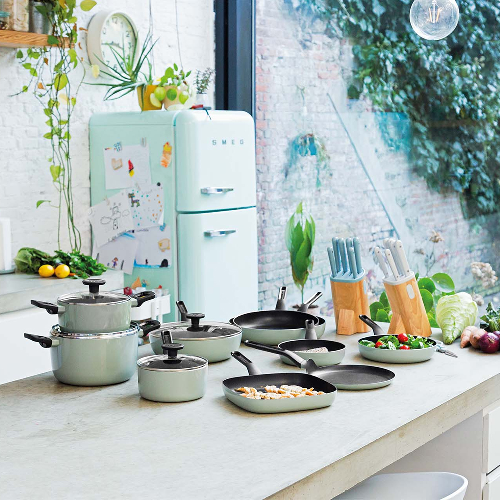 Набор посуды с антипригарным покрытием BergHOFF LEO SAGE, 7 пр.