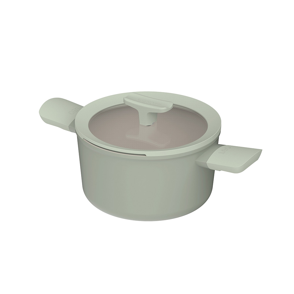 Кастрюля с антипригарным покрытием BergHOFF LEO BALANCE Sage, диам. 20 см, 3,1 л