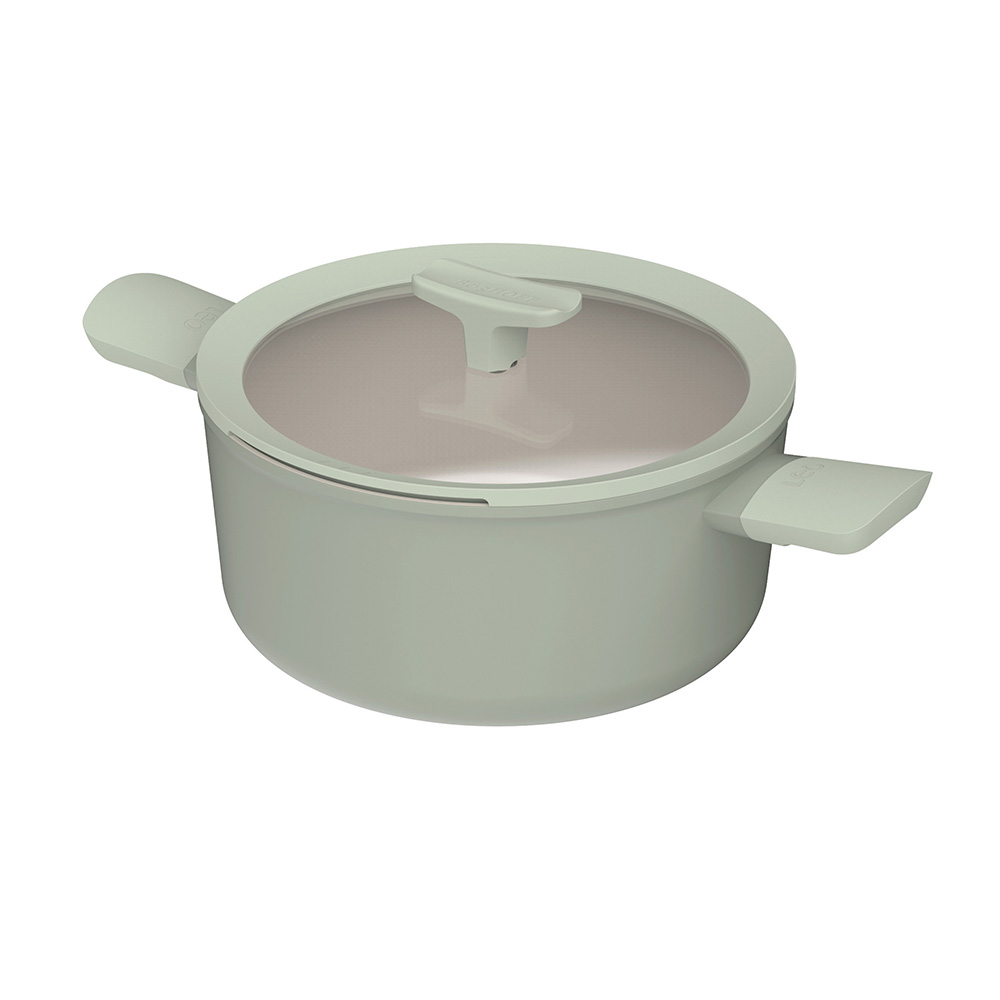 Каструля з антипригарним покриттям BergHOFF LEO BALANCE Sage, діам. 24 см, 4,4 л