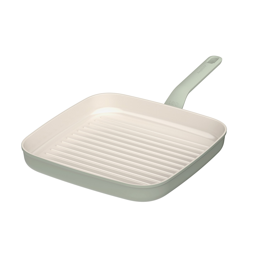 Сковорода-гриль з антипригарним покриттям BergHOFF LEO BALANCE Sage, 28 x 28 см, 2,6 л