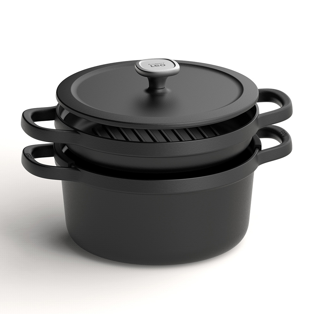 Кастрюля BergHOFF LEO GRAPHITE, чугун, диам. 26 см, 5,7 л