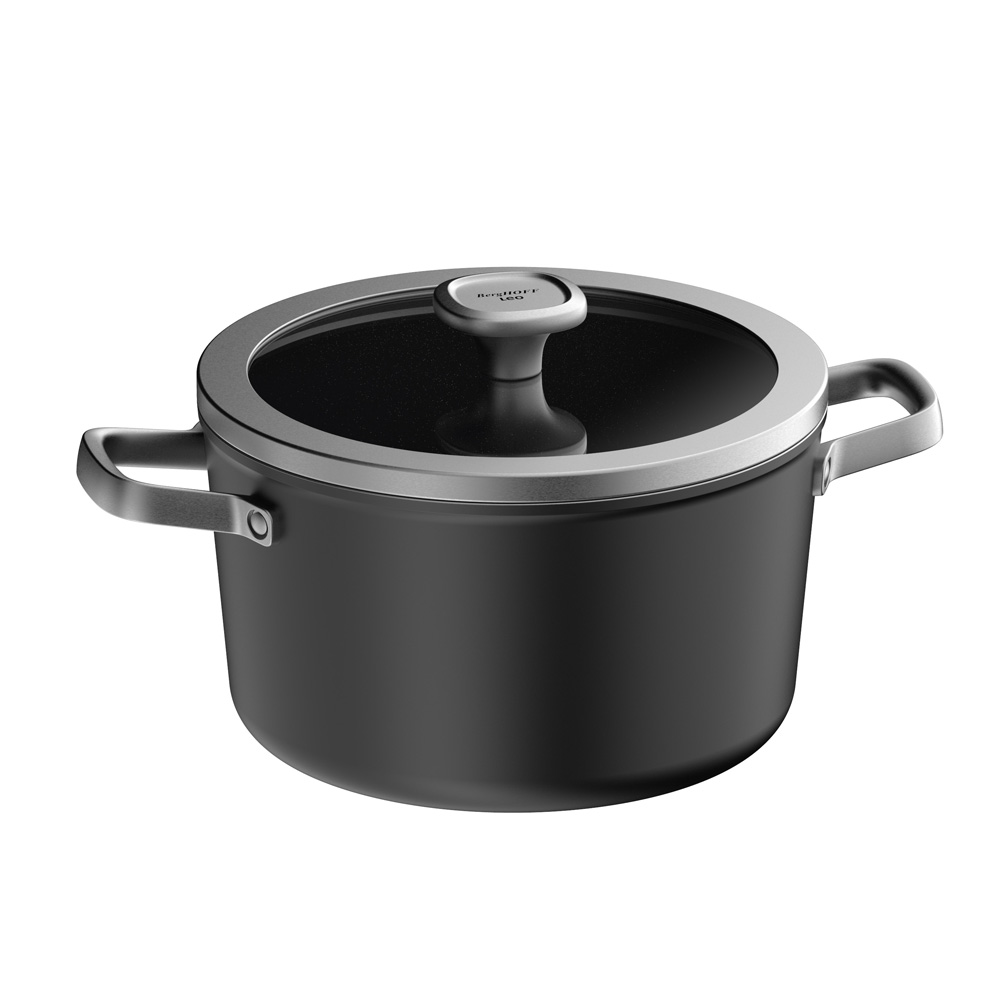 Каструля з антипригарним покриттям BergHOFF LEO GRAPHITE, дiам. 24 см, 5,5 л