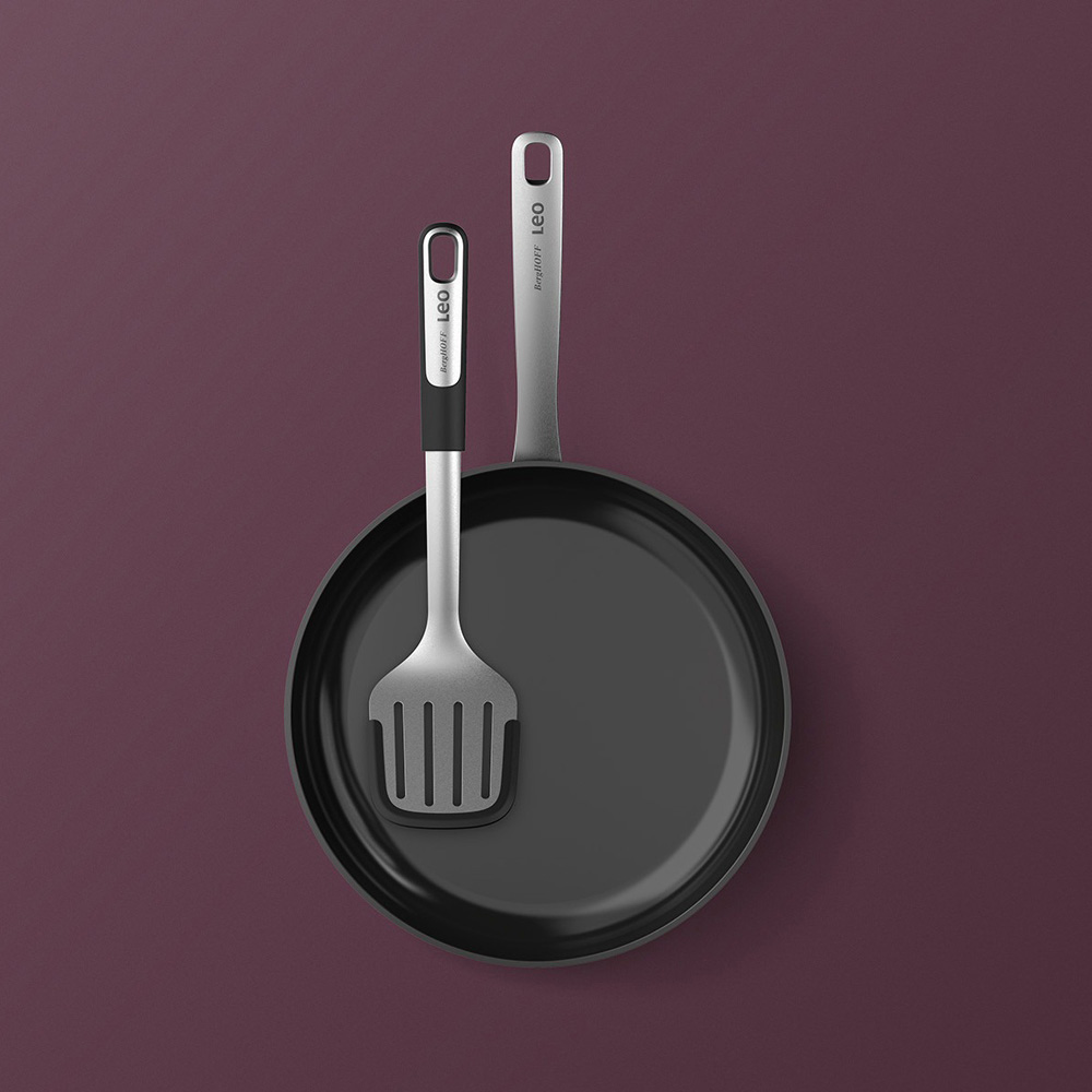 Лопатка с отверстиями BergHOFF LEO GRAPHITE, 34,5 см