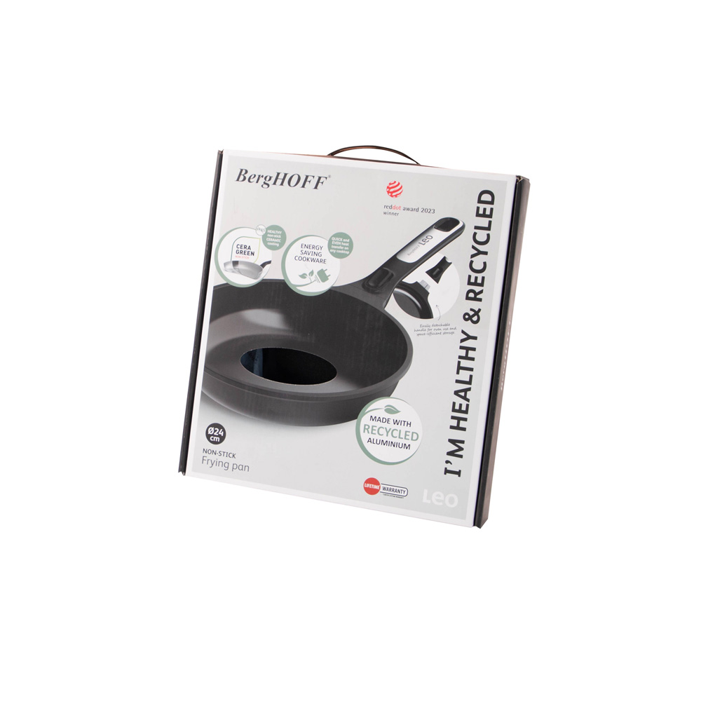 Сковорода з антипригарним покриттям BergHOFF LEO PHANTOM, діам. 24 см, 2 л