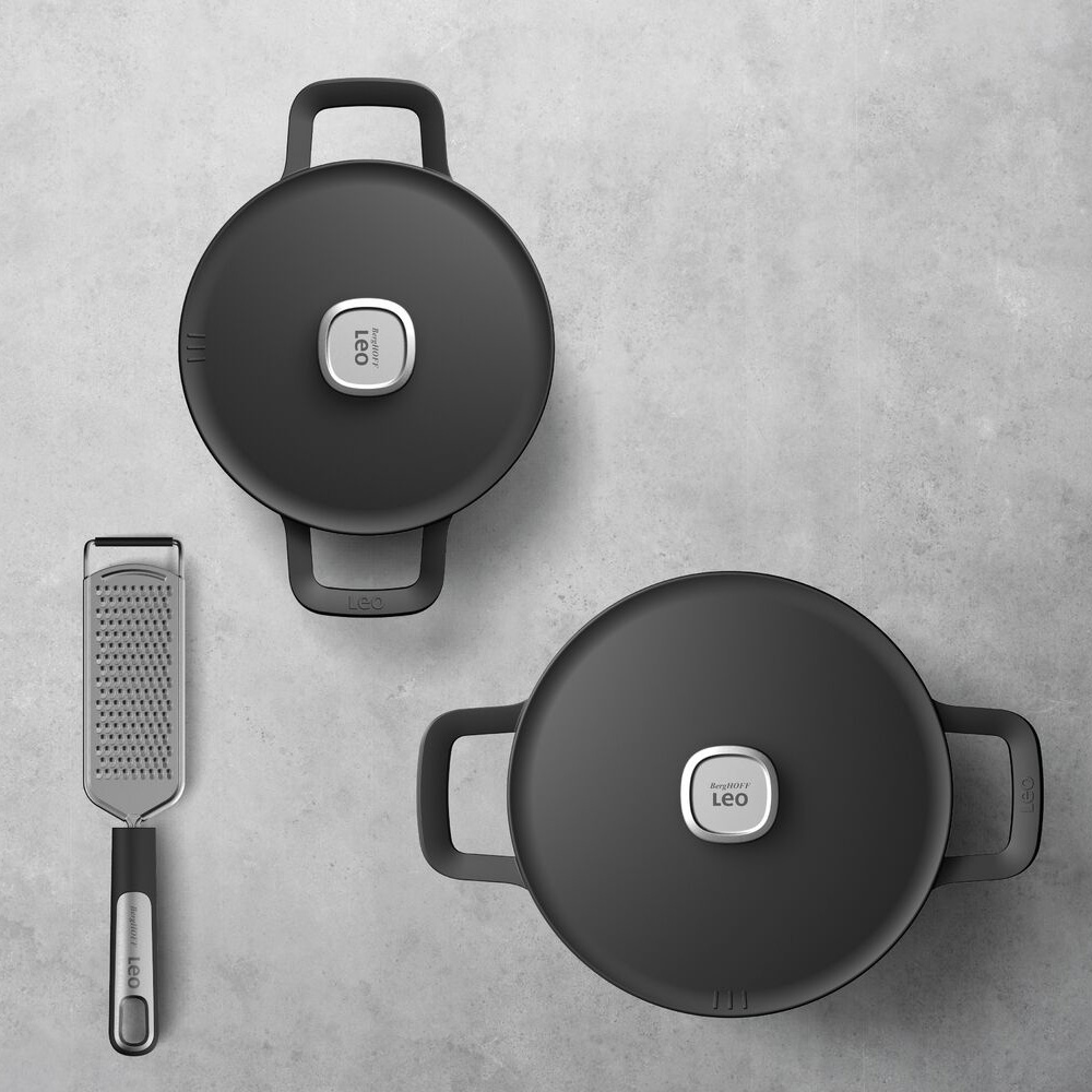 Кастрюля с антипригарным покрытием BergHOFF LEO PHANTOM, диам. 24 см, 5,5 л