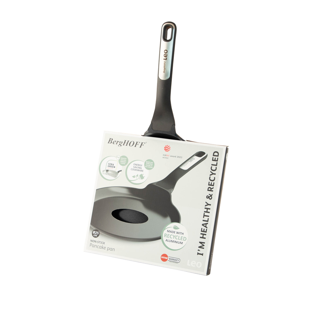 Сковорода для блинов с антипригарным покрытием BergHOFF LEO PHANTOM, диам. 25 см, 0,7 л