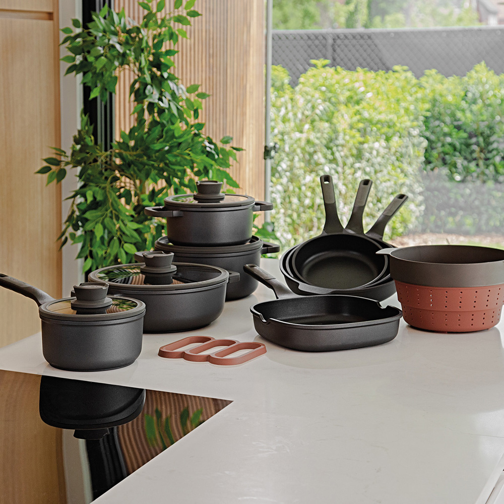 Сковорода-гриль з антипригарним покриттям BergHOFF LEO STONE+, 26 х 26 см, 2,1 л