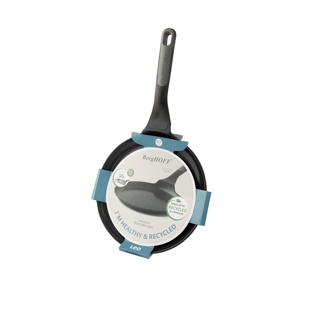 Сковорода для блинов с антипригарным покрытием BergHOFF LEO STONE+, диам. 25 см, 0,7 л