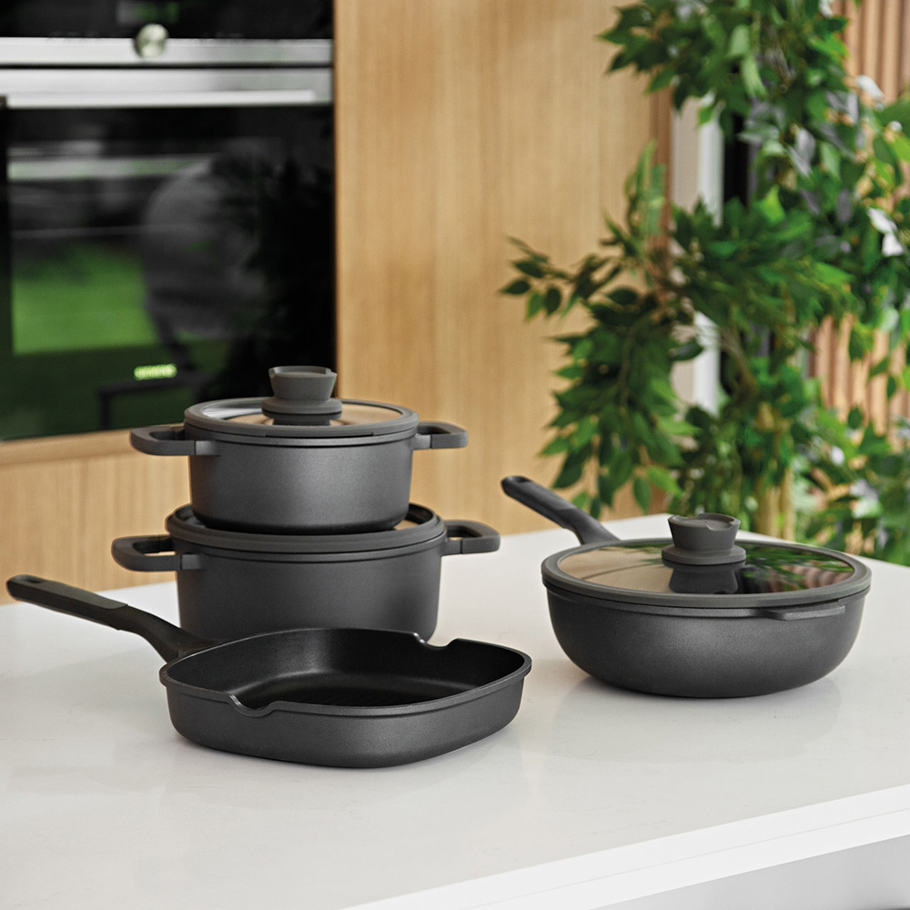 Каструля з антипригарним покриттям BergHOFF LEO STONE+, діам. 20 см, 2,7 л