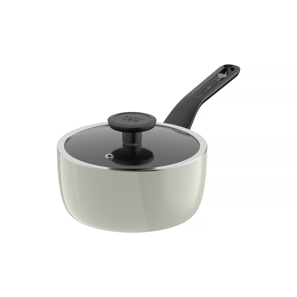 Набор посуды с антипригарным покрытием BergHOFF LEO GLINTS SAGE, 7 пр.