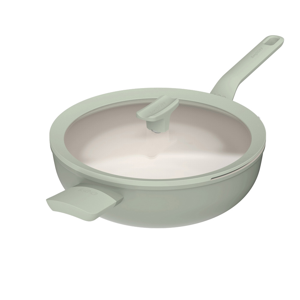 Сковорода-вок с антипригарным покрытием BergHOFF LEO BALANCE Sage, диам. 32 см, 5,9 л
