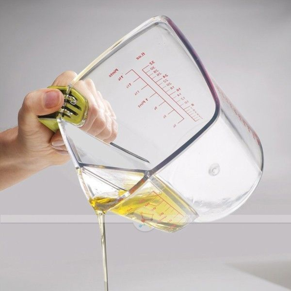 Мерный стакан 2-в-1 Joseph Joseph Measuring Jug, зеленый, 16,5 х 16,5 х 14,0 см