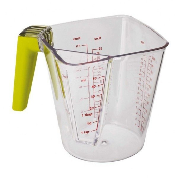 Мерный стакан 2-в-1 Joseph Joseph Measuring Jug, зеленый, 16,5 х 16,5 х 14,0 см
